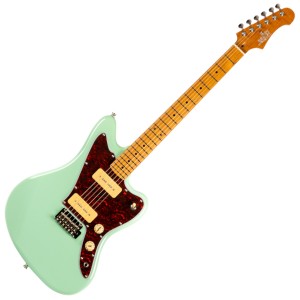 Jet Guitars JJ-300 P90 SFG Roasted Maple Offset with P90 - Seafoam Green